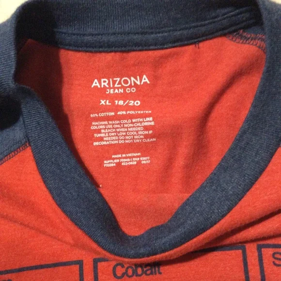 Bundle of 3 Boys Arizona LS Shirts Size XL - Picture 8 of 10